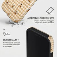 Burga Cover Posteriore Resistente con MagSafe Apple iPhone 16 Pro - Honeycomb