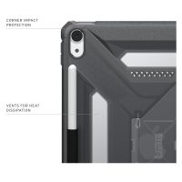 UAG Custodia posteriore Scout Plus con supporto Apple iPad Air 11 pollici (2026) M4 / (2025) M3 / (2024) M2 - Ash