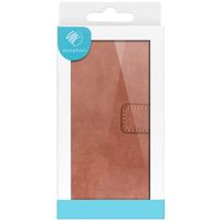 imoshion Cover a libro di Lusso Apple iPhone 12 (Pro) - Marrone