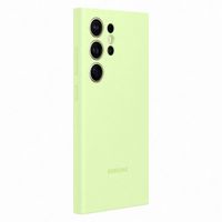 Samsung Cover originale in silicone Samsung Galaxy S24 Ultra - Light Green