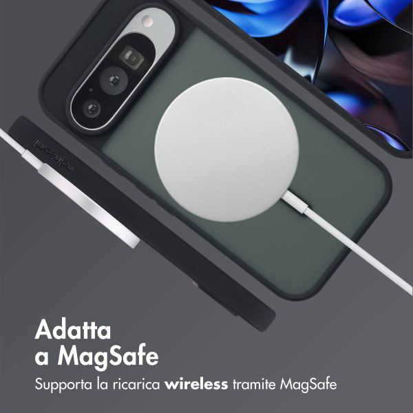 imoshion Cover posteriore Color Guard con MagSafe Google Pixel 9 / 9 Pro / 10 / 10 Pro - Nero