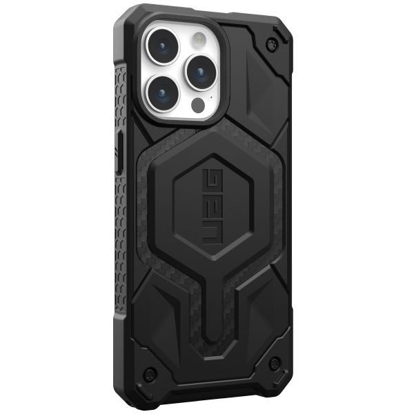 UAG Cover Posteriore Monarch Pro Apple iPhone 15 Pro Max - Carbon Fiber
