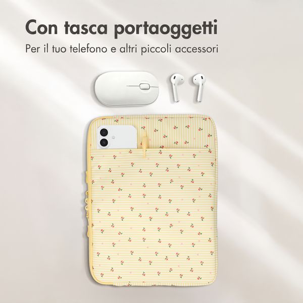 imoshion Custodia per laptop Design 15-16 pollici - Garden Stripes