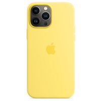 Apple Cover Posteriore in Silicone con MagSafe Apple iPhone 13 Pro - Lemon Zest