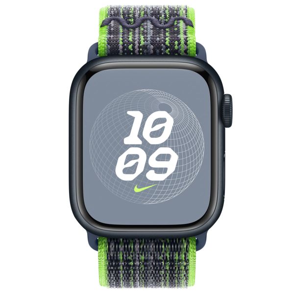 Apple Cinturino Nike Sport Loop Apple Watch | 38/40/41/42 mm - Bright Green & Blue