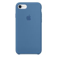 Apple Cover in Silicone Apple iPhone SE (2022 / 2020) / 8 / 7 - Denim Blue