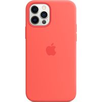 Apple Cover Posteriore in Silicone con MagSafe Apple iPhone 12 (Pro) - Pink Citrus