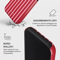 Burga Cover Posteriore Resistente con MagSafe Apple iPhone 17 - Strawberry Jam