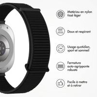 imoshion Nylon bandje Samsung Galaxy Watch Ultra (2024/2025) - Zwart