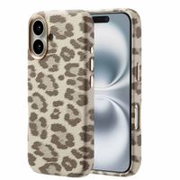 Selencia Cover Sabi Stampa pantera con MagSafe Apple iPhone 16 - Soft Ivory