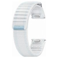 Samsung Cinturino in tessuto originale Samsung Galaxy Watch 4 / 5 / 6 / 7 / FE (20 mm) - Taglia M/L - White Sand