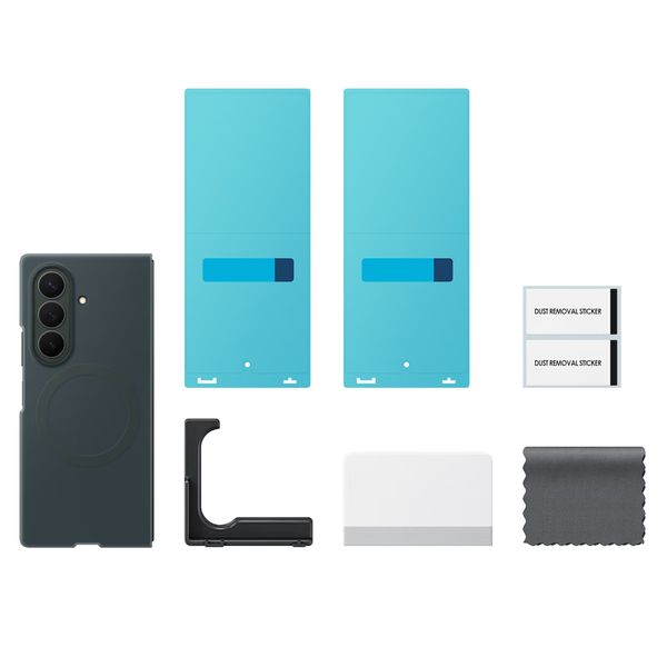 Samsung Cover Silicon Magnet Samsung Galaxy Z Fold 8 Ultra - Green