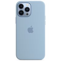Apple Cover Posteriore in Silicone con MagSafe Apple iPhone 13 Pro Max - Blue Fog