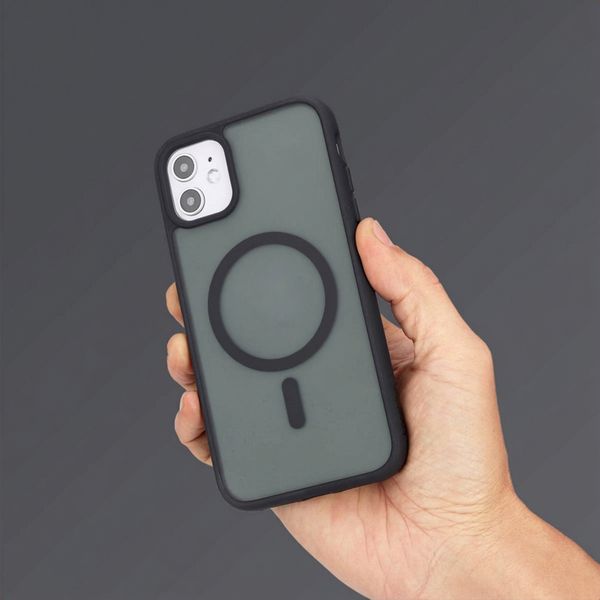 imoshion Cover posteriore Color Guard con MagSafe Apple iPhone 11 - Nero