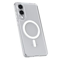 Spigen Cover Posteriore Ultra Ibrida con MagSafe Samsung Galaxy S25 Edge - Clear / White