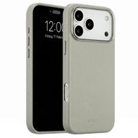 Accezz Cover in Pelle con MagSafe Apple iPhone 18 Pro Max / 17 Pro Max - Light Grey