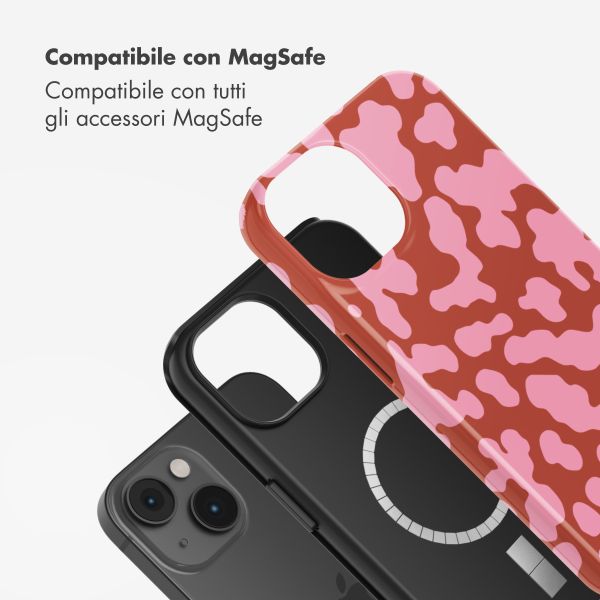 Selencia Cover posteriore Vivid con MagSafe Apple iPhone 14 - Moo’d Blush Pink