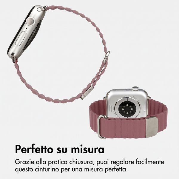 imoshion Cinturino magnetico in pelle sintetica Apple Watch | 38/40/41/42 mm - Rose