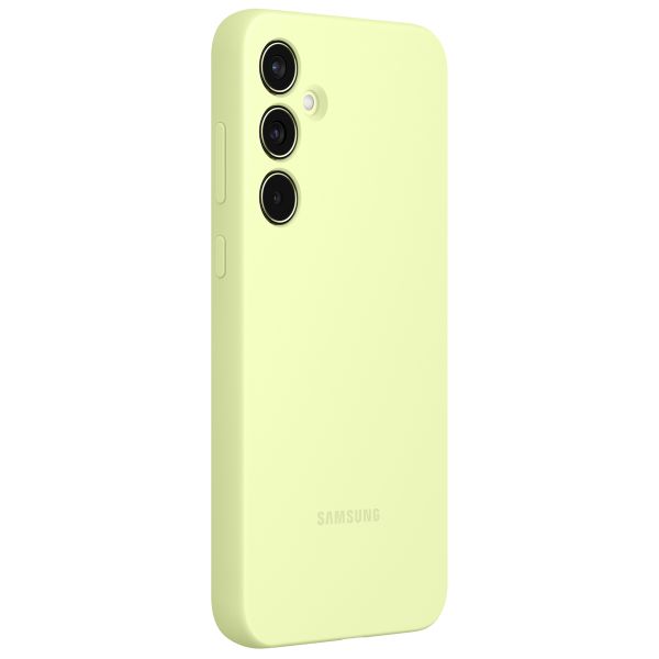 Samsung Cover originale in silicone Samsung Galaxy A55 - Lime