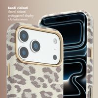 Selencia Cover Sabi Stampa pantera con MagSafe Apple iPhone 17 Pro Max - Soft Ivory