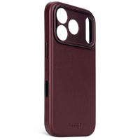 Decoded Cover Posteriore in Pelle MagSafe Apple iPhone 17 Pro Max - Burgundy