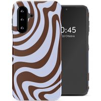 Selencia Cover Posteriore Vivid Samsung Galaxy A17 (5G) / (4G) - Dream Swirl Chocolate