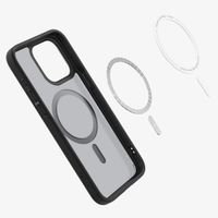 Spigen Cover Posteriore Ultra Ibrida con MagSafe Apple iPhone 15 Pro - Frost Black