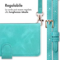 imoshion Cover a libro con Cordino Samsung Galaxy A16 - Turchese