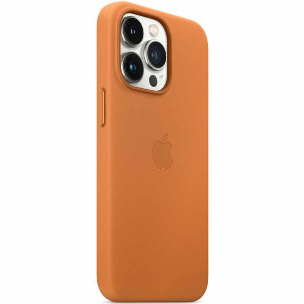 Apple Cover in Pelle MagSafe iPhone 13 Pro Max - Golden Brown