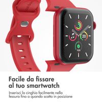 imoshion Cinturino in silicone⁺ Apple Watch | 38/40/41/42 mm - Taglia S/M - Rose