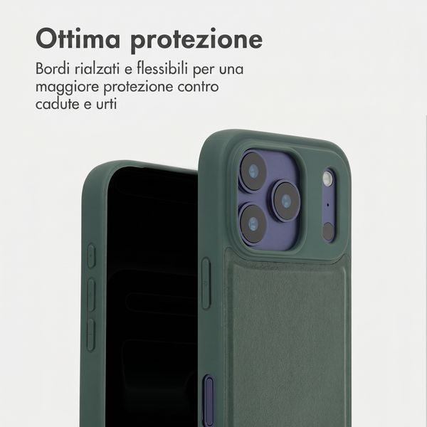 Accezz Backcover Edge con MagSafe Apple iPhone 17 Pro - Verde