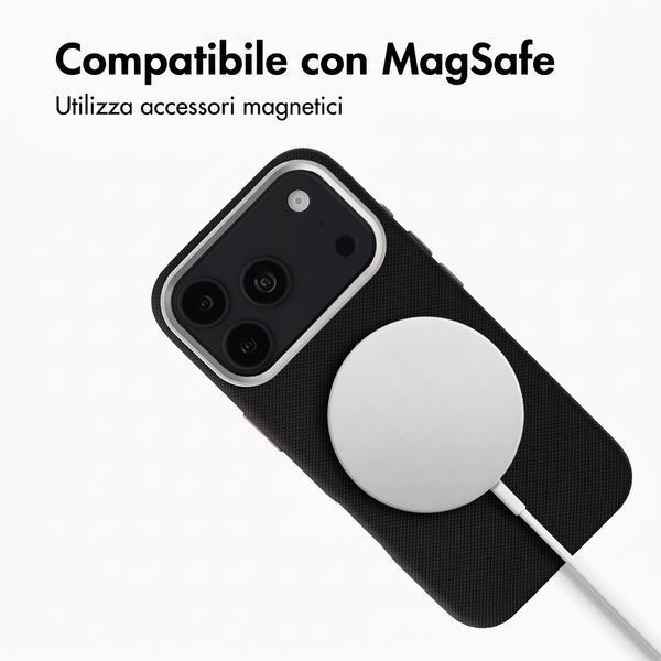 Accezz Cover Mesh con MagSafe Apple iPhone 17 Pro - Nero