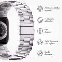 imoshion Cinturino in acciaio Apple Watch | 44/45/46/49 mm - Argento