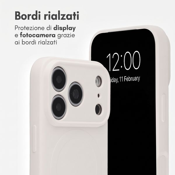imoshion Cover Posteriore Colorata con MagSafe Apple iPhone 18 Pro Max / 17 Pro Max - Beige