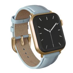 Burga Cinturino in vera pelle  - Apple Watch | 44/45/46/49 mm / Attacco universale 20 mm - Dream / Gold