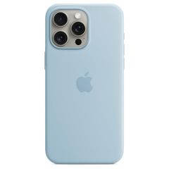 Apple Cover Posteriore in Silicone con MagSafe Apple iPhone 15 Pro Max - Light Blue