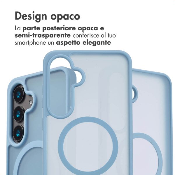 imoshion Cover posteriore Color Guard con MagSafe Samsung Galaxy S24 - Azzurro