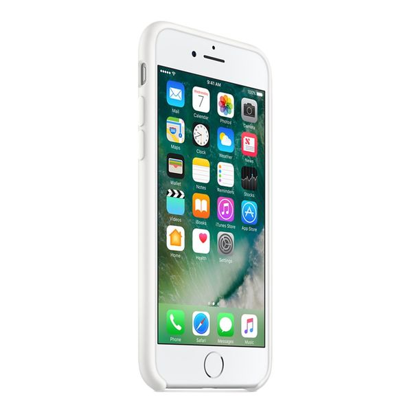 Apple Cover in Silicone Apple iPhone SE (2022 / 2020) / 8 / 7 - White