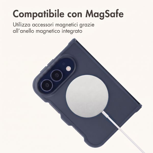 imoshion Cover posteriore Color Guard con MagSafe Apple iPhone Duo - Blu scuro