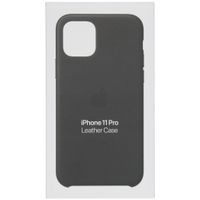 Apple Cover in Pelle iPhone 11 Pro - Black