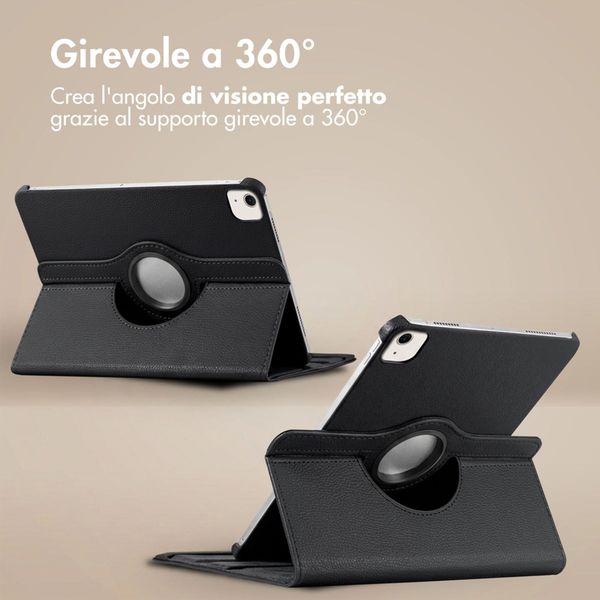 imoshion Cover Girevole a 360° Apple iPad Air 13 pollici (2026) M4 / (2025) M3 / (2024) M2 - Nero