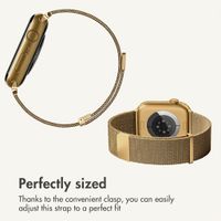 imoshion Milanees magnetisch bandje Apple Watch | 38/40/41/42 mm - Goud