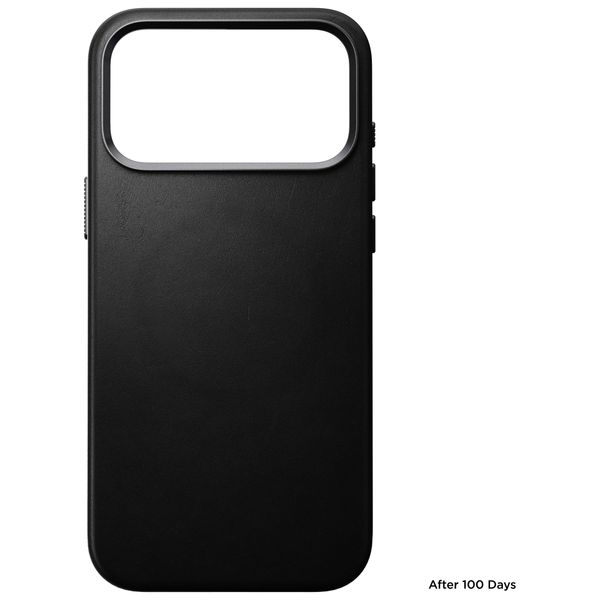 Nomad Cover posteriore Traditional Leather con MagSafe Apple iPhone 18 Pro Max - Black
