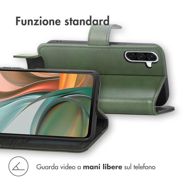 imoshion Cover a libro di Lusso Samsung Galaxy A36 - Verde