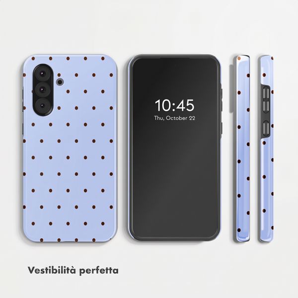 Selencia Cover Posteriore Vivid Samsung Galaxy A36 / A56 - Happy Dots Digital Sky