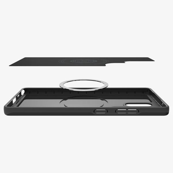 Spigen Cover posteriore Thin Fit MagSafe Samsung Galaxy S25 Ultra - Nero