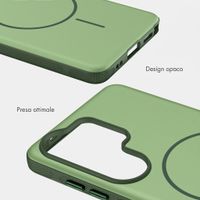 imoshion Cover posteriore Color con Thin MagSafe Ring Samsung Galaxy S26 Ultra - Verde scuro
