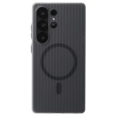 Accezz Cover Lite con MagSafe | Fluted | Samsung Galaxy S25 Ultra - Matte Black