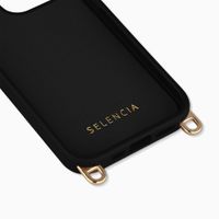 Selencia Cover posteriore Rivièra con MagSafe con ganci rimovibili Apple iPhone 14 Pro - Velvet Black