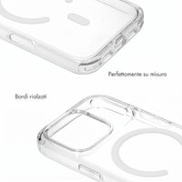 Selencia Cover posteriore Rivièra MagSafe con gancini rimovibili Apple iPhone 18 Pro / 17 Pro - Trasparente